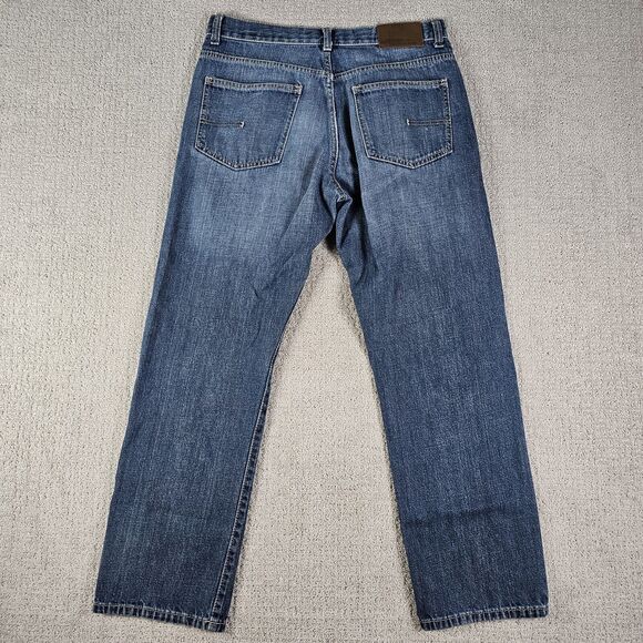 Calvin Klein‎ Jeans Straight Leg Mens Size 32X27.5 Blue Denim Medium Wash - Picture 2 of 8